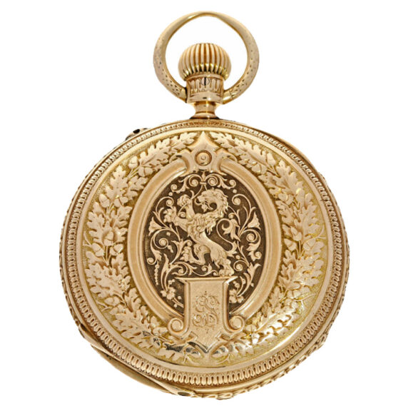 Julius Assman pocket watch Renaissance style Circa 1877 Julius Assman pocket watch Renaissance style Circa 1877