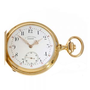 18 Carat gold A.Lange & Söhne Ankerchronometer Circa 1881