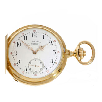 18 Carat gold A.Lange & Söhne Ankerchronometer Circa 1881