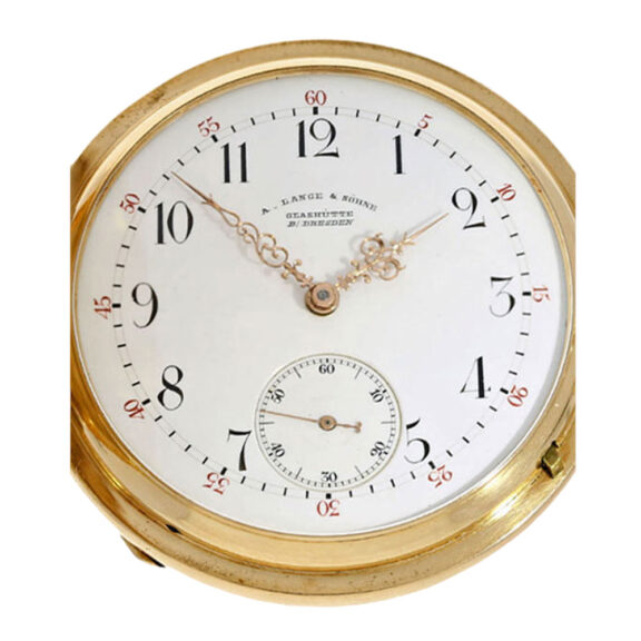 Early German 18k gold hunting cased lever watch Circa 1881 Early German 18k gold hunting cased lever watch Circa 1881