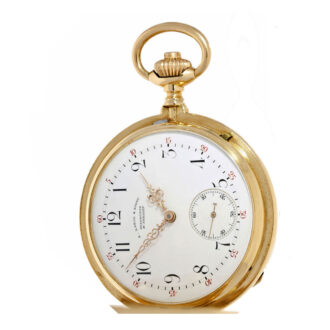 18 Carat gold A.Lange & Söhne Ankerchronometer Circa 1881
