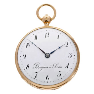 French gold repeating clockwatch with self strike Circa 1810