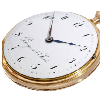 French gold repeating clockwatch with self strike Circa 1810