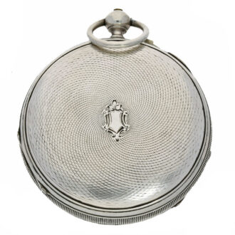 Swiss silver grande and petite sonnerie repeating watch Circa 1820 Swiss silver grande and petite sonnerie repeating watch Circa 1820