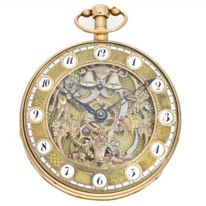 Swiss skeletonized repeating Jacquemart automaton Circa 1820
