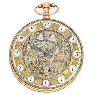 Swiss skeletonized repeating Jacquemart automaton Circa 1820