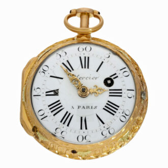 Skeletonized verge pocket watch with repeater Circa 1775 Skeletonized verge pocket watch with repeater Circa 1775