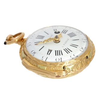 Skeletonized verge pocket watch with repeater Circa 1775 Skeletonized verge pocket watch with repeater Circa 1775