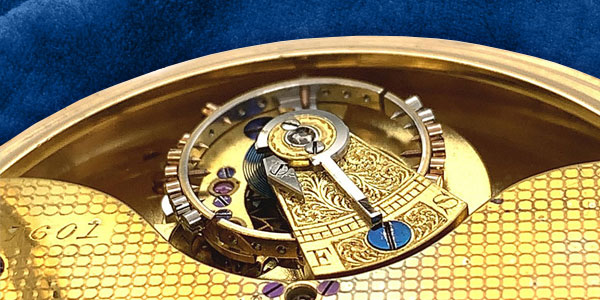 Carrousel escapement information