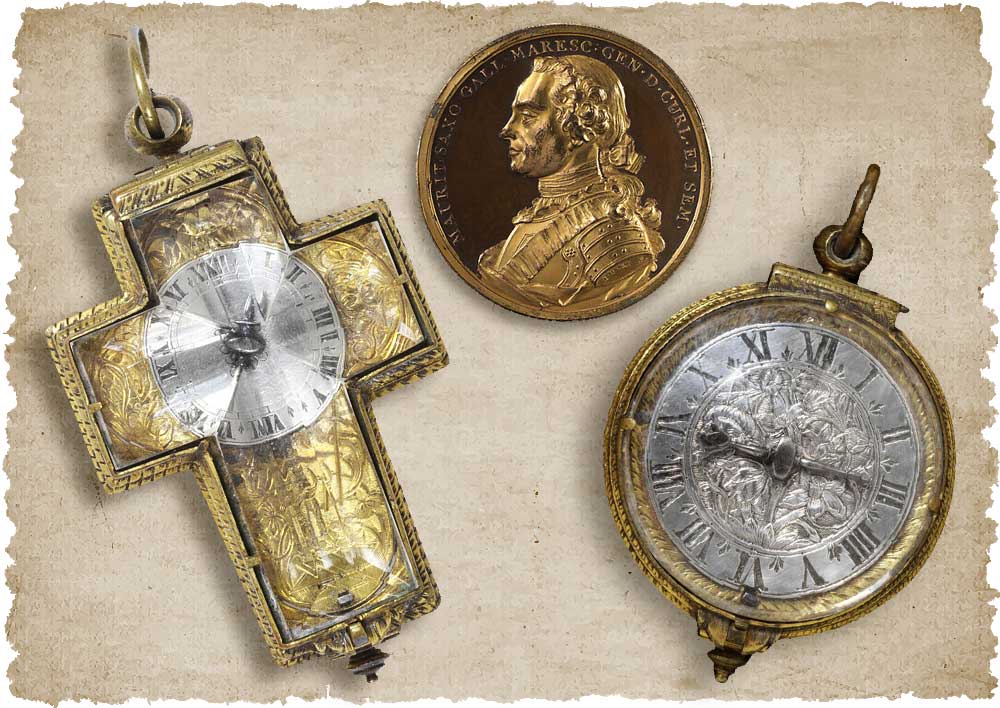Antique pocket watches made by Charles Bobinet
