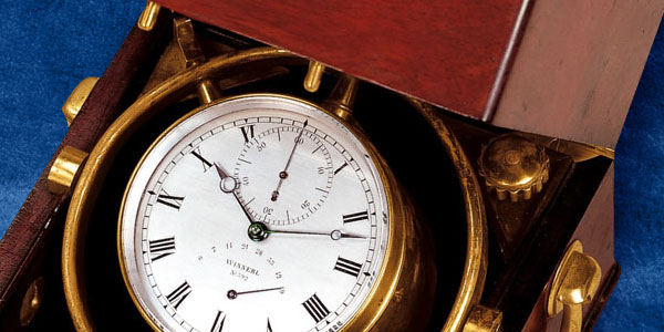 Chronometer escapement information