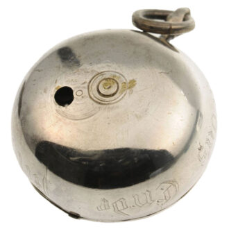 A German silver pair-cased verge pocket watch Circa 1680