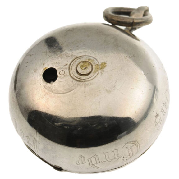 A German silver pair-cased verge pocket watch Circa 1680 A German silver pair-cased verge pocket watch Circa 1680