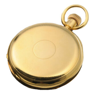 A German gold case pocket watch in quality 1A Circa 1891
