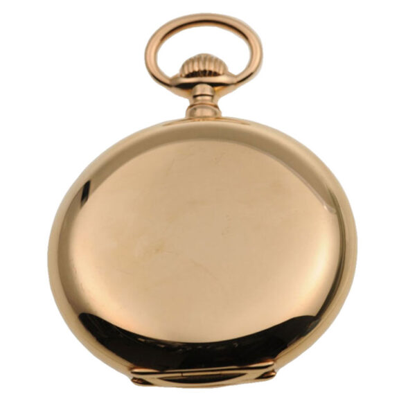 A German 14K pink gold pocket watch Circa 1895 A German 14K pink gold pocket watch Circa 1895