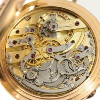 A French open face astronomical pocket watch Circa 1890