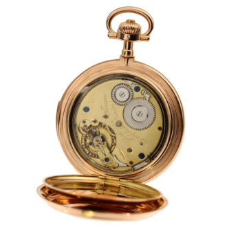 German 14K gold minute repeating pocket watch Circa1890