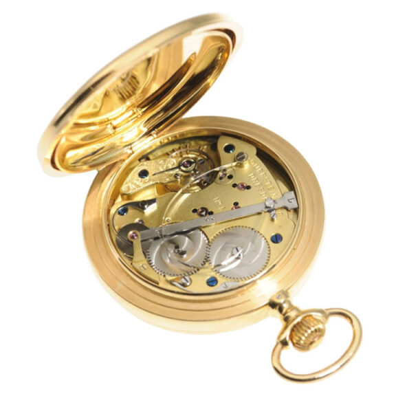 18K gold extremely rare Dresden pocket watch, Circa 1890 18K gold extremely rare Dresden pocket watch, Circa 1890