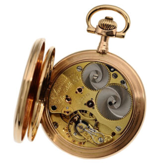 A German gold case pocket watch in quality 1A. Circa 1899 A German gold case pocket watch in quality 1A. Circa 1899