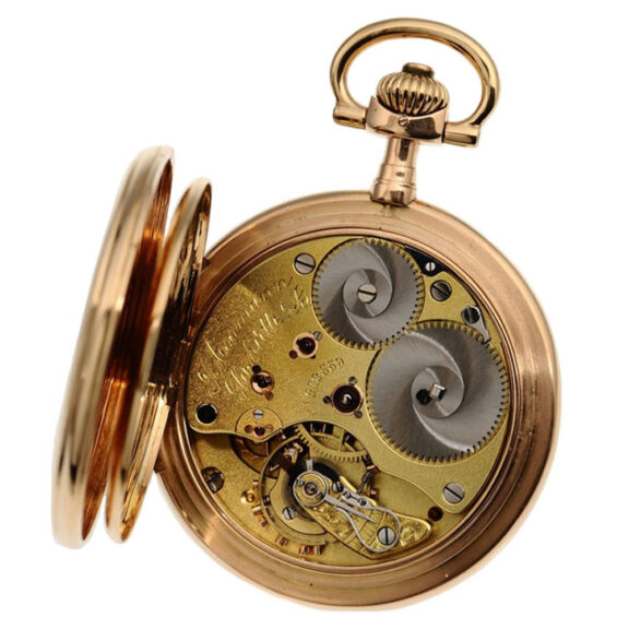 A German gold case pocket watch in quality 1A. Circa 1899 A German gold case pocket watch in quality 1A. Circa 1899