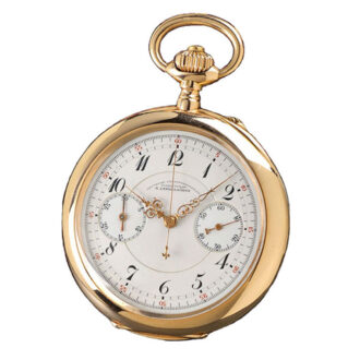 German gold exquisite Glashütte pocket watch Circa 1909