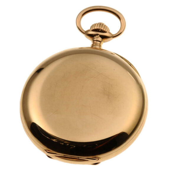 A 14K German exquisite Glashütte pocket watch Circa 1909 A 14K German exquisite Glashütte pocket watch Circa 1909