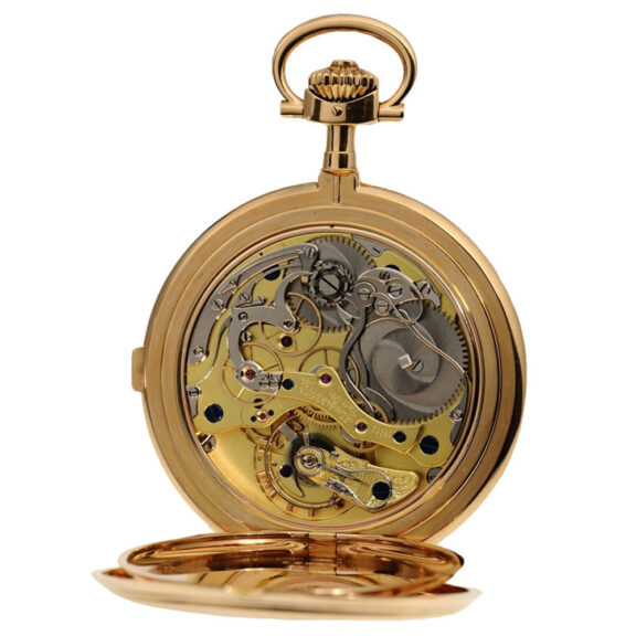 German gold hunting cased lever chronograph Circa 1916 German gold hunting cased lever chronograph Circa 1916