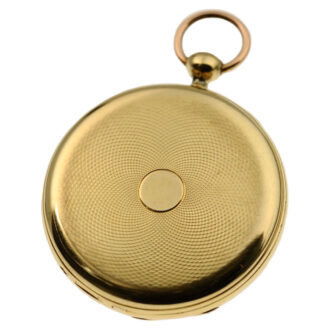 A German Glashütte keywind pocket watch Circa1854/1855