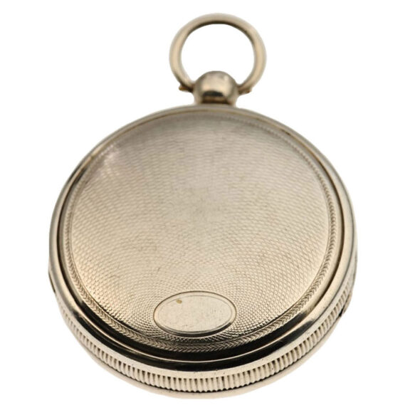 A German silver early pocket chronometer, Circa 1820 A German silver early pocket chronometer, Circa 1820