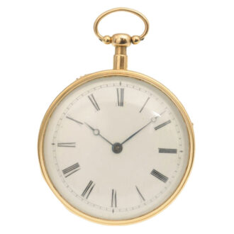 A Swiss repeating watch with musical movement, Circa 1810