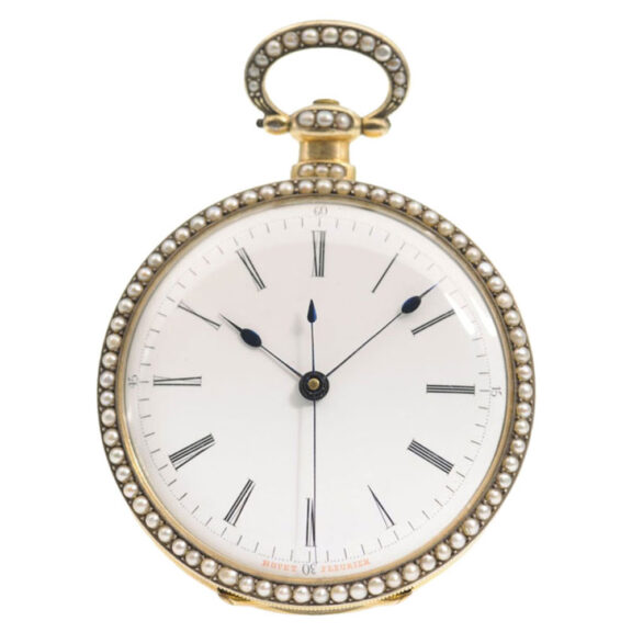 Swiss rare silver watch "Bouquet of Summer Flowers"Circa 1835 Swiss rare silver watch "Bouquet of Summer Flowers"Circa 1835