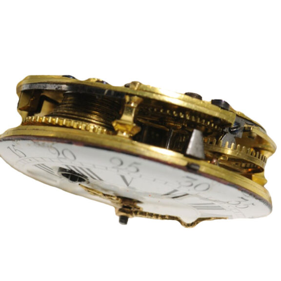 French gold verge with concealed erotic scene Circa 1750 French gold verge with concealed erotic scene Circa 1750