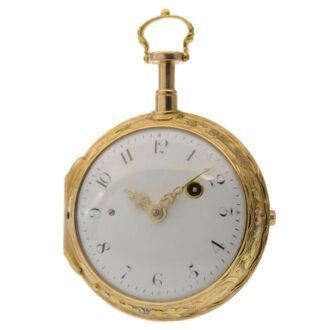 A French gold quarter repeating "à quatre couleurs"Circa 1770