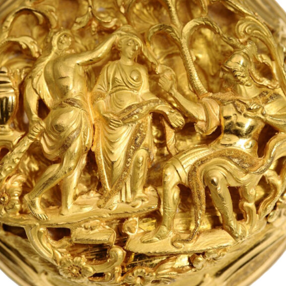 A unique English triple cased verge pocket watch, Circa 1773 A unique English triple cased verge pocket watch, Circa 1773
