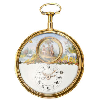 French watch "Adam and Eve in the Garden of Eden" Circa1800