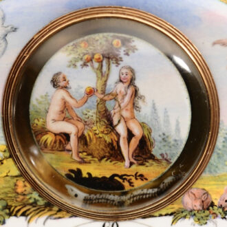 A rare watch "Adam and Eve in the Garden of Eden" circa1800