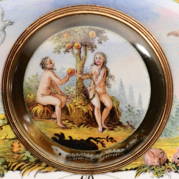 A rare watch "Adam and Eve in the Garden of Eden" circa1800 A rare watch "Adam and Eve in the Garden of Eden" circa1800