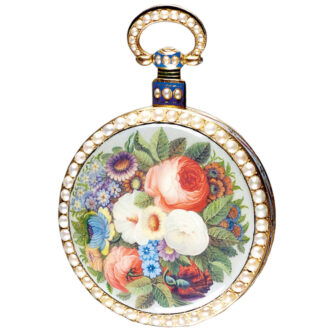Swiss gold duplex made for the Chinese market Circa 1835 Swiss gold duplex made for the Chinese market Circa 1835