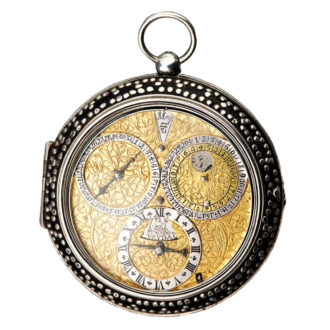 A Dutch verge pocket watch of museum quality Circa 1670