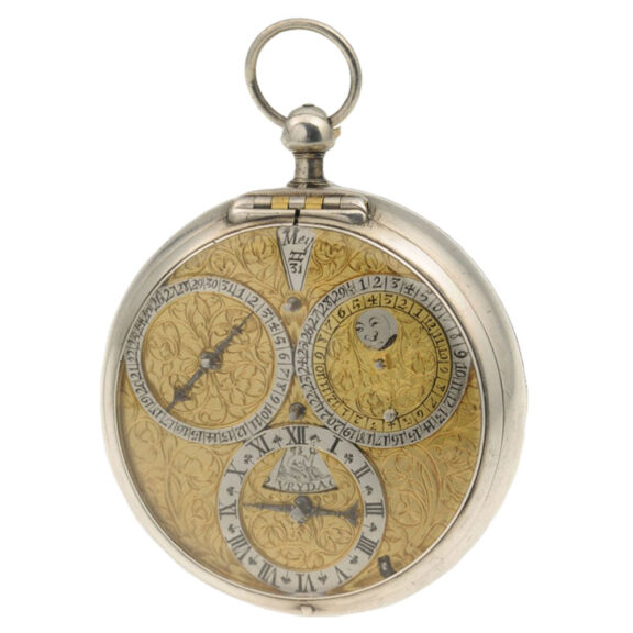 A Dutch verge pocket watch of museum quality Circa 1670 A Dutch verge pocket watch of museum quality Circa 1670