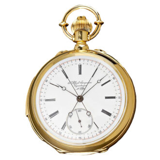 A Danish rare minute repeating gentleman's watch Circa 1877