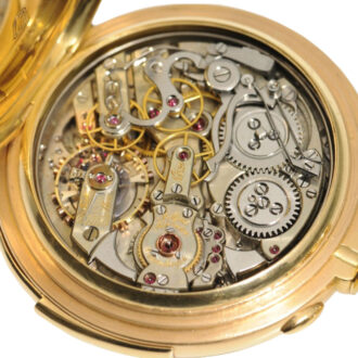 A Danish rare minute repeating gentleman's watch Circa 1877