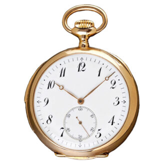 A Swiss pink gold minute repeating pocket watch Circa 1900 A Swiss pink gold minute repeating pocket watch Circa 1900