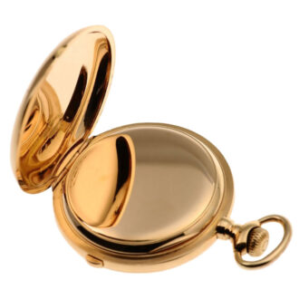 A Swiss hunting case pocket watch with chronograph Circa 1885