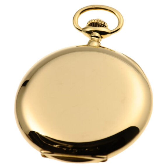 A 18K gold Swiss rewindable lever pocket watch Circa 1913 A 18K gold Swiss rewindable lever pocket watch Circa 1913