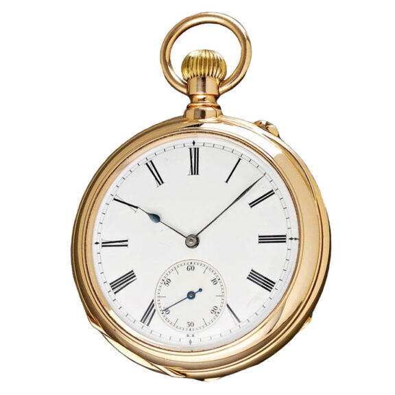 A German gold case pocket watch in quality 1A Circa 1880 A German gold case pocket watch in quality 1A Circa 1880