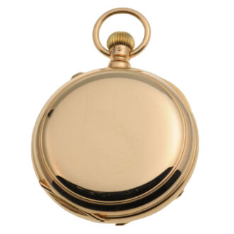 A German gold case pocket watch in quality 1A Circa 1880 A German gold case pocket watch in quality 1A Circa 1880
