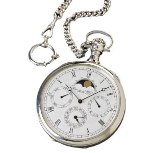 A silver Swiss watch limited edition in mint condition Circa 1980