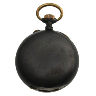 A rare Swiss open face decorative pocket watch Circa 1870