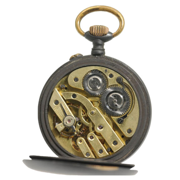 A rare Swiss open face decorative pocket watch Circa 1870 A rare Swiss open face decorative pocket watch Circa 1870